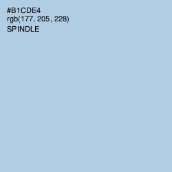 #B1CDE4 - Spindle Color Image