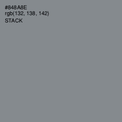 #848A8E - Stack Color Image