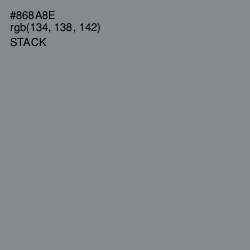 #868A8E - Stack Color Image