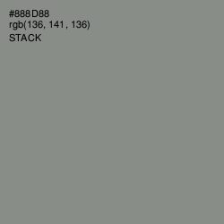 #888D88 - Stack Color Image