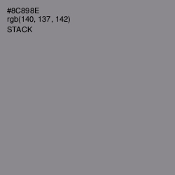 #8C898E - Stack Color Image