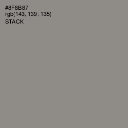 #8F8B87 - Stack Color Image