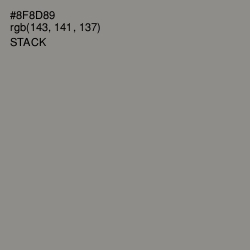 #8F8D89 - Stack Color Image