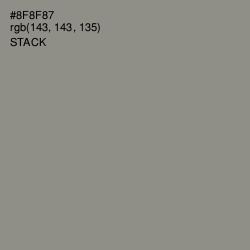 #8F8F87 - Stack Color Image