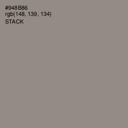 #948B86 - Stack Color Image