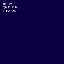 #0B0241 - Stratos Color Image