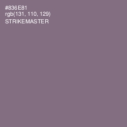 #836E81 - Strikemaster Color Image