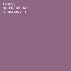 #8F6783 - Strikemaster Color Image