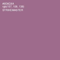 #9D6C8A - Strikemaster Color Image