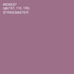 #9D6E87 - Strikemaster Color Image