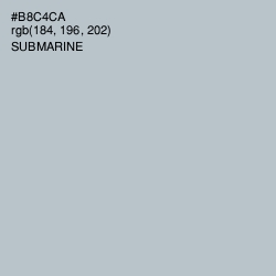 #B8C4CA - Submarine Color Image