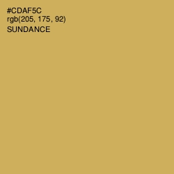 #CDAF5C - Sundance Color Image