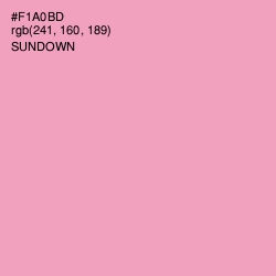 #F1A0BD - Sundown Color Image