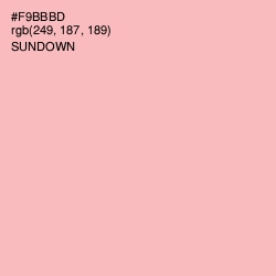 #F9BBBD - Sundown Color Image