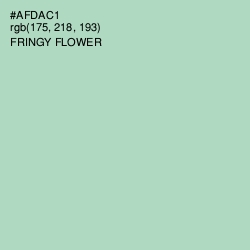 #AFDAC1 - Surf Color Image