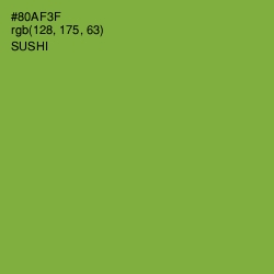 #80AF3F - Sushi Color Image
