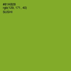#81AB28 - Sushi Color Image