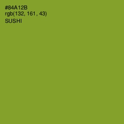 #84A12B - Sushi Color Image