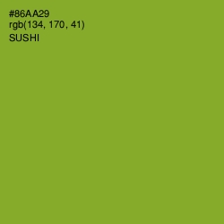 #86AA29 - Sushi Color Image