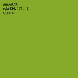 #86AB2B - Sushi Color Image