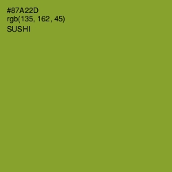 #87A22D - Sushi Color Image