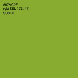 #87AC2F - Sushi Color Image