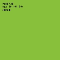 #88BF3B - Sushi Color Image