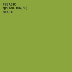 #8BA63C - Sushi Color Image