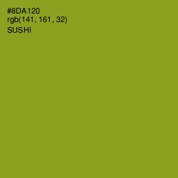 #8DA120 - Sushi Color Image