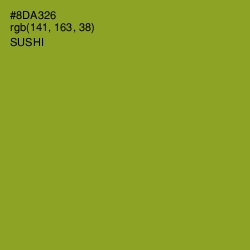 #8DA326 - Sushi Color Image