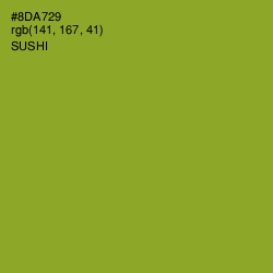 #8DA729 - Sushi Color Image
