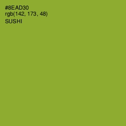 #8EAD30 - Sushi Color Image