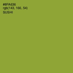 #8FA636 - Sushi Color Image