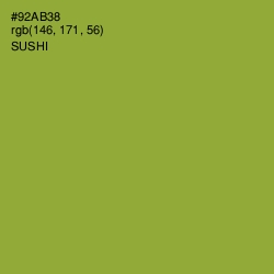 #92AB38 - Sushi Color Image