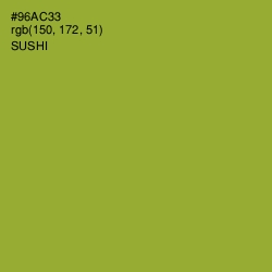 #96AC33 - Sushi Color Image