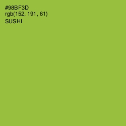 #98BF3D - Sushi Color Image
