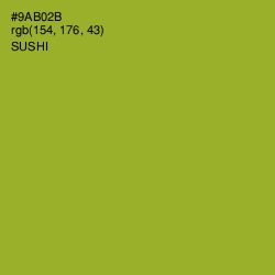 #9AB02B - Sushi Color Image