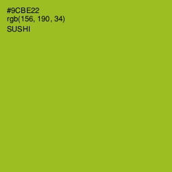 #9CBE22 - Sushi Color Image