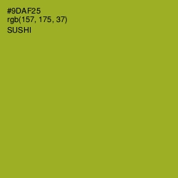 #9DAF25 - Sushi Color Image