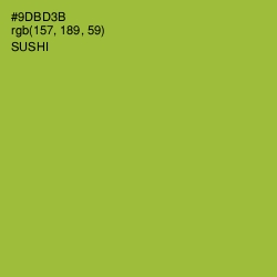#9DBD3B - Sushi Color Image