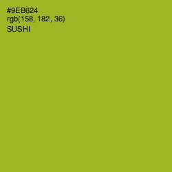 #9EB624 - Sushi Color Image
