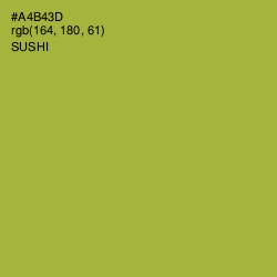 #A4B43D - Sushi Color Image