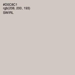 #D0C8C1 - Swirl Color Image