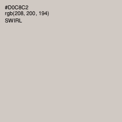 #D0C8C2 - Swirl Color Image
