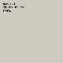 #D0CBC1 - Swirl Color Image