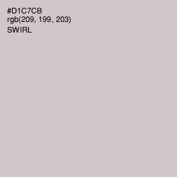 #D1C7CB - Swirl Color Image