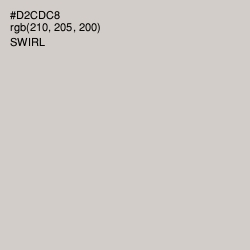 #D2CDC8 - Swirl Color Image