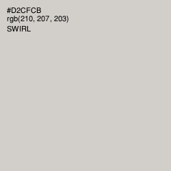 #D2CFCB - Swirl Color Image
