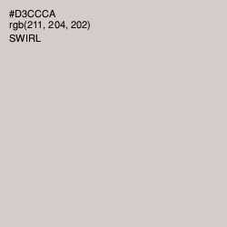 #D3CCCA - Swirl Color Image