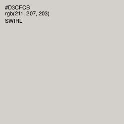 #D3CFCB - Swirl Color Image
